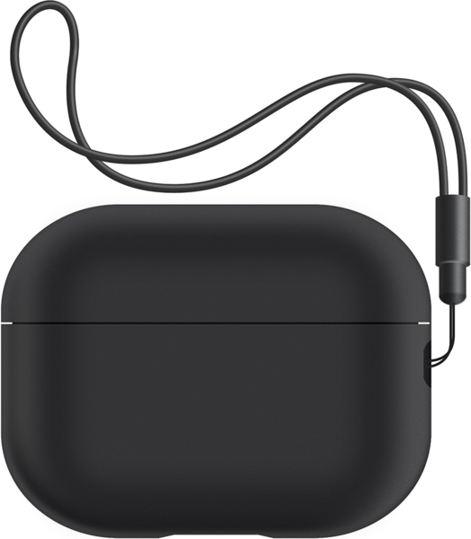 

Чехол ArmorStandart Silicone Case with straps для Apple Airpods Pro 2 Black (ARM68608)