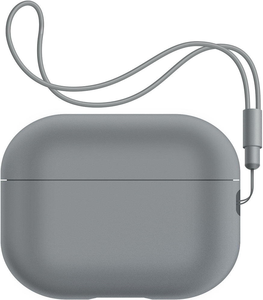 Чехол ArmorStandart Silicone Case with straps для Apple Airpods Pro 2 Grey (ARM68610) фото 1