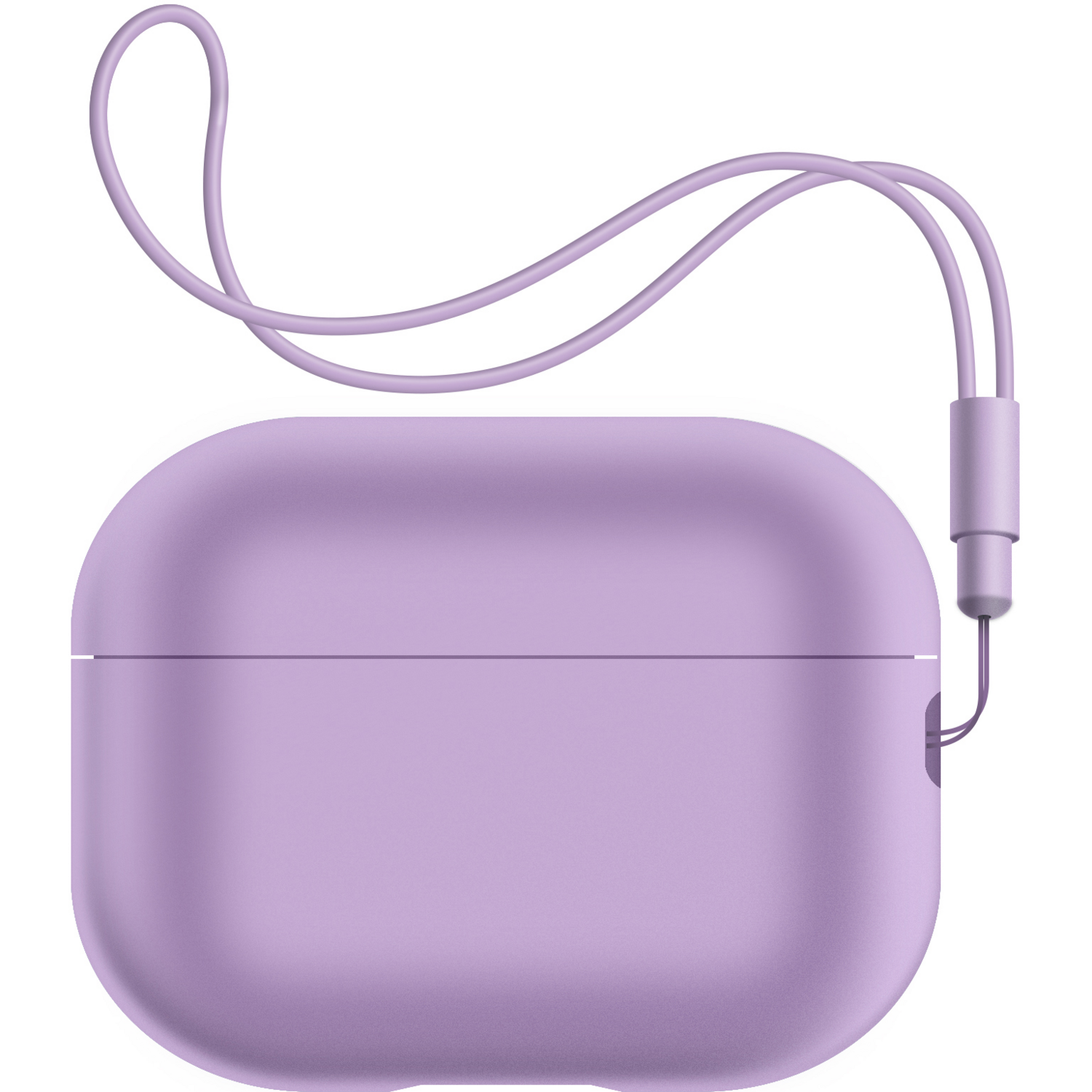 Чехол ArmorStandart Silicone Case with straps для Apple Airpods Pro 2 Pink Purple (ARM68613) фото 