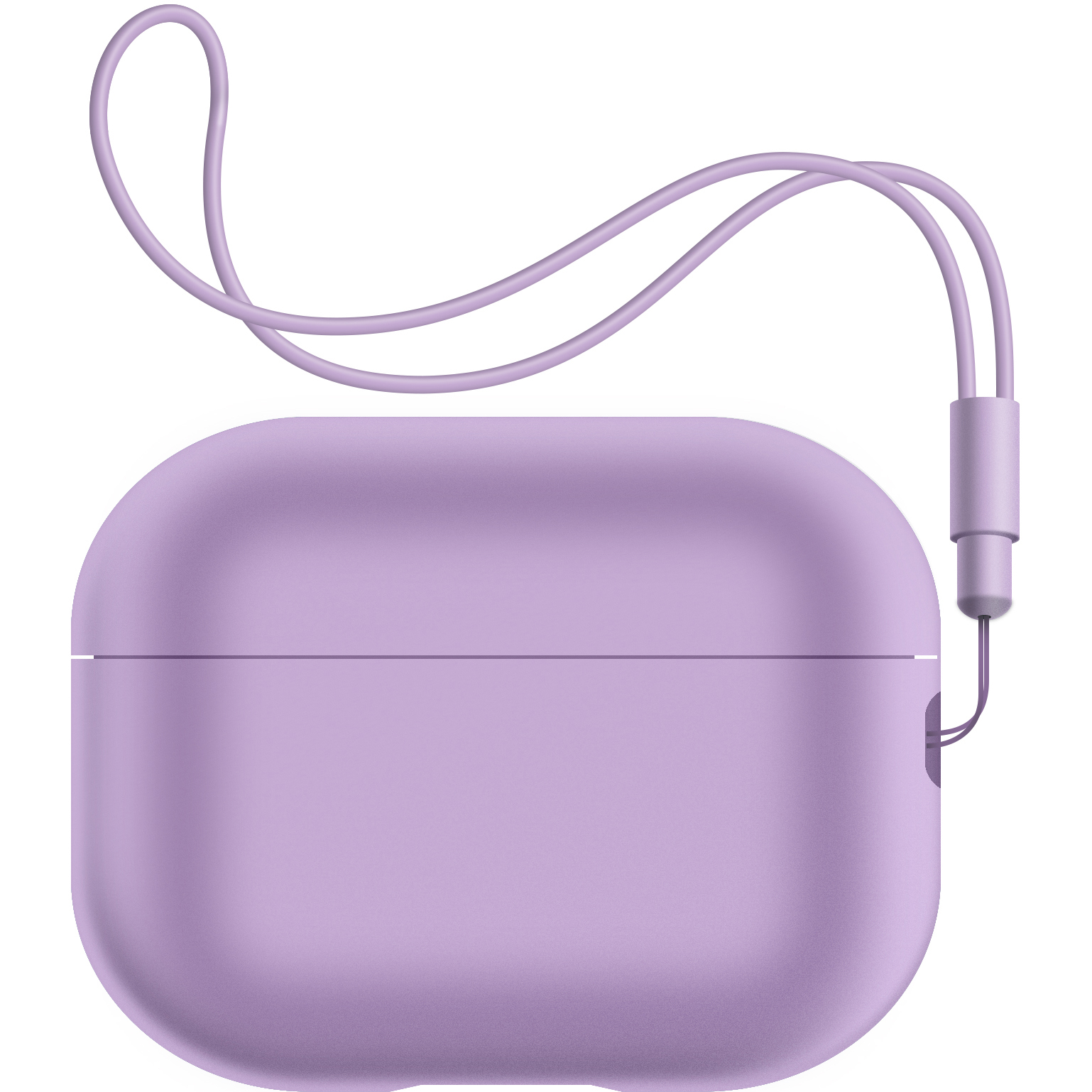 Чехол ArmorStandart Silicone Case with straps для Apple Airpods Pro 2 Pink Purple (ARM68613) фото 1