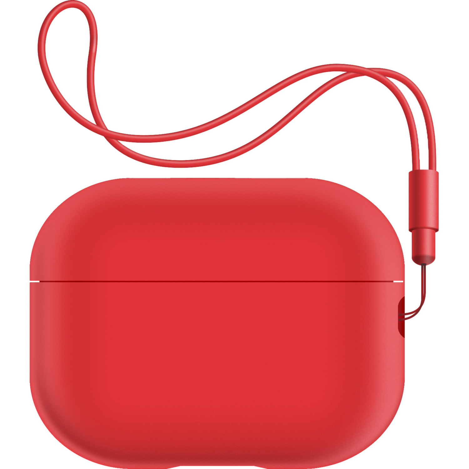 Чохол ArmorStandart Silicone Case with straps для Apple Airpods Pro 2 Red (ARM68614)фото