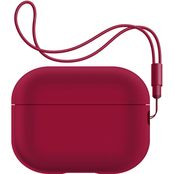 

Чехол ArmorStandart Silicone Case with straps для Apple Airpods Pro 2 Wine Red (ARM68620)