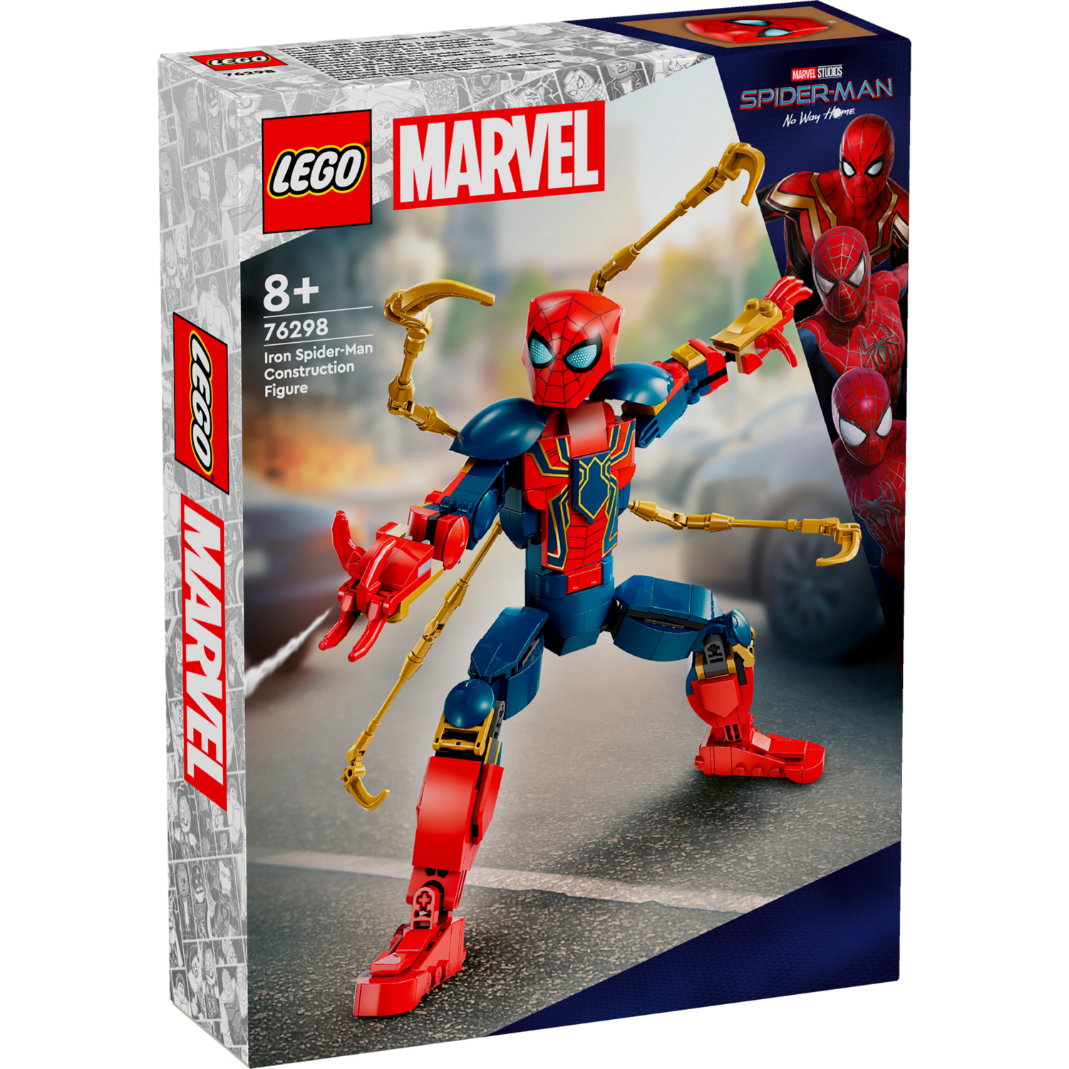 76298 Конструктор LEGO Marvel Фигурка Железный Человек -Павук фото 