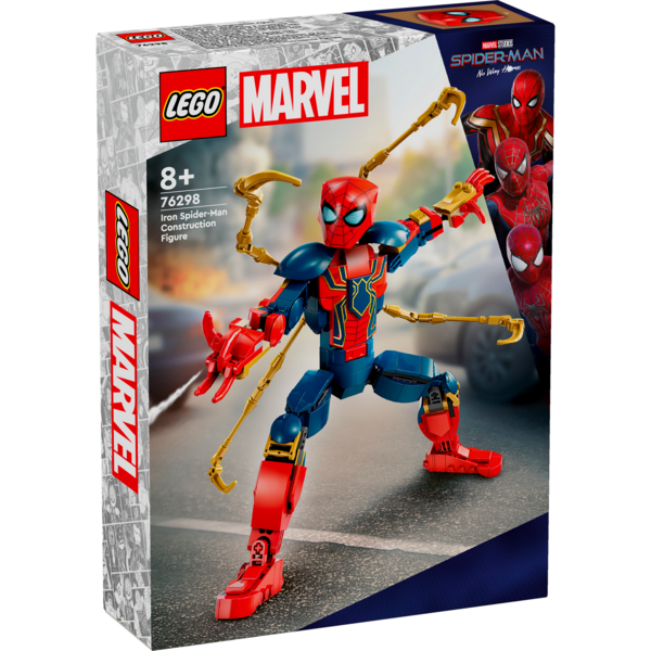 Акція на 76298 Конструктор LEGO Marvel Фигурка Железный Человек -Павук від MOYO