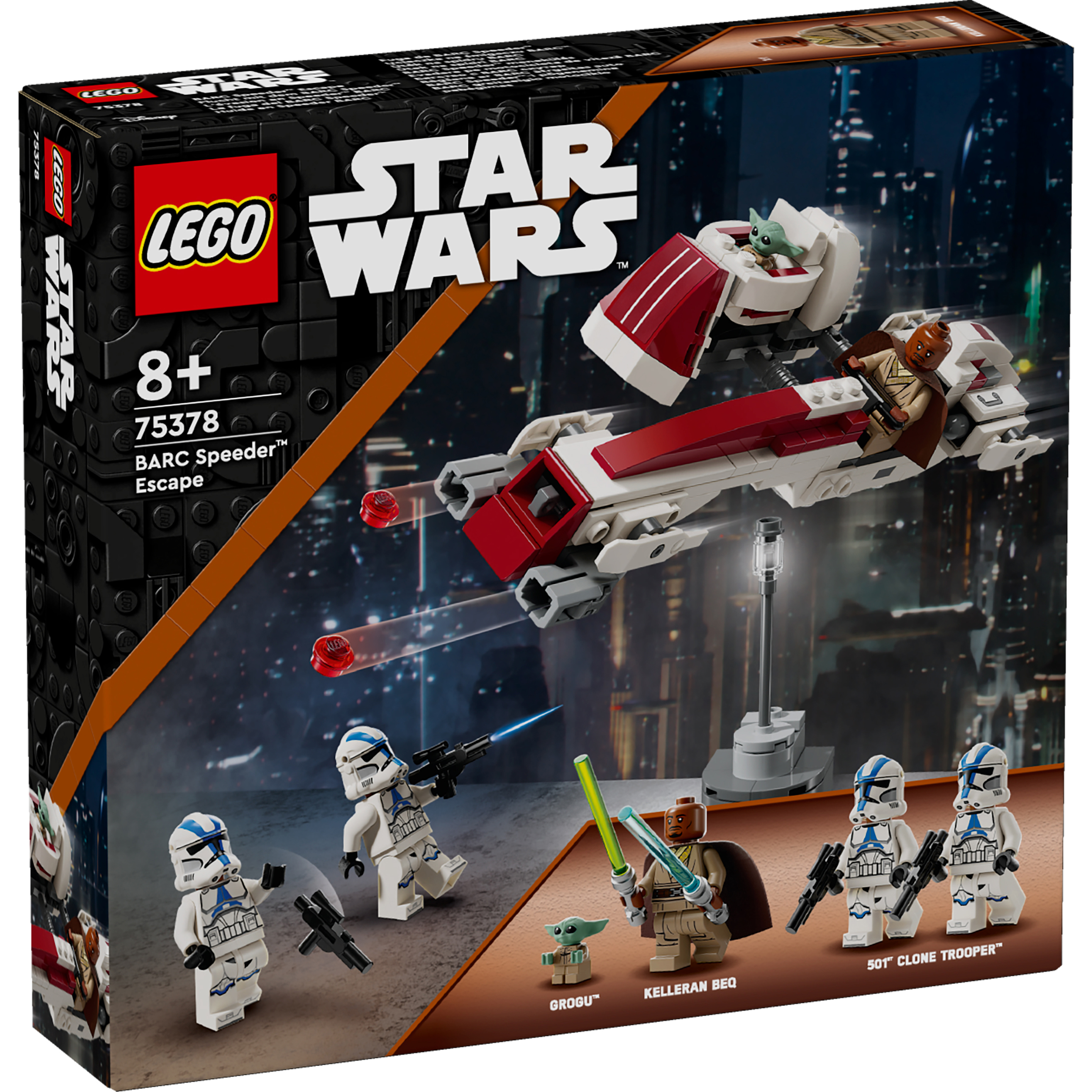 75378 Конструктор LEGO Star Wars Побег на BARC спидере фото 1