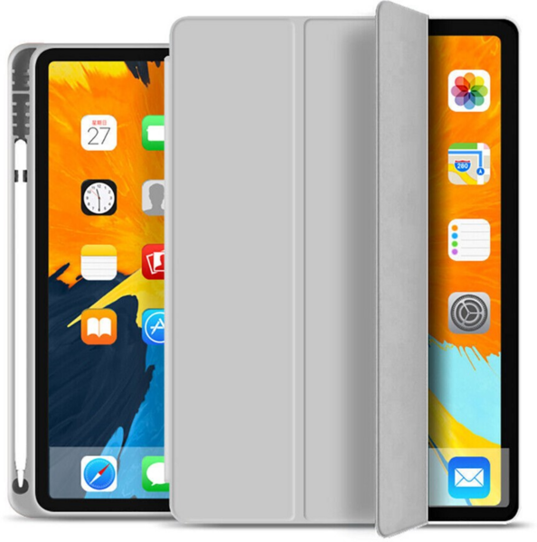 

Чехол-книжка BeCover Tri Fold Soft TPU для Apple iPad 10.9" 2022 Gray (708461)
