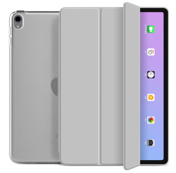 

Чехол-книжка BeCover Tri Fold Hard для Apple iPad mini 6 2021 Gray (706855)