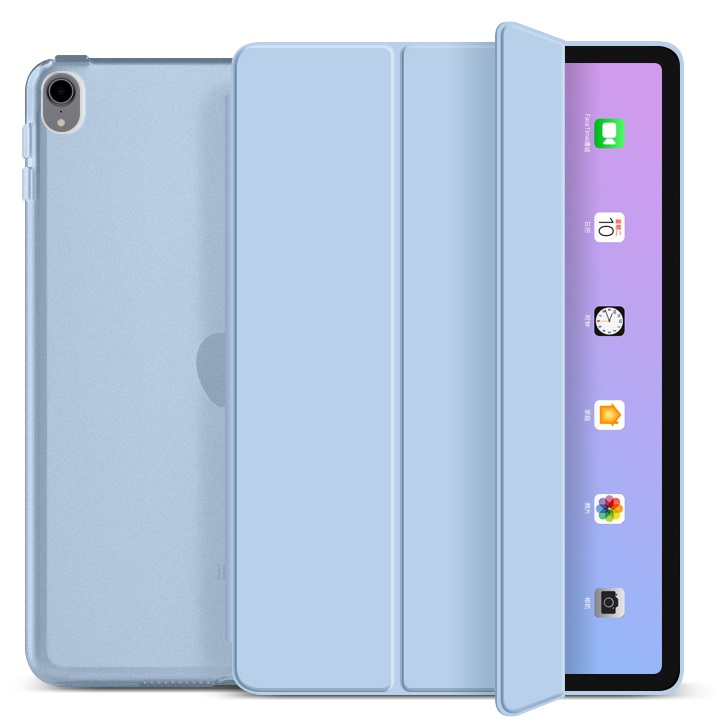 Чехол-книжка BeCover Tri Fold Hard для Apple iPad mini 6 2021 Light Blue (706856) фото 