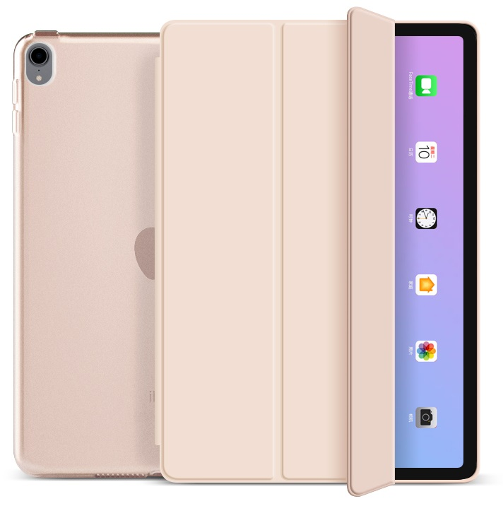 Чехол-книжка BeCover Tri Fold Hard для Apple iPad mini 6 2021 Pink (706857) фото 