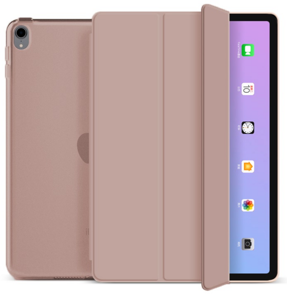 

Чехол-книжка BeCover Tri Fold Hard для Apple iPad mini 6 2021 Rose Gold (706859)