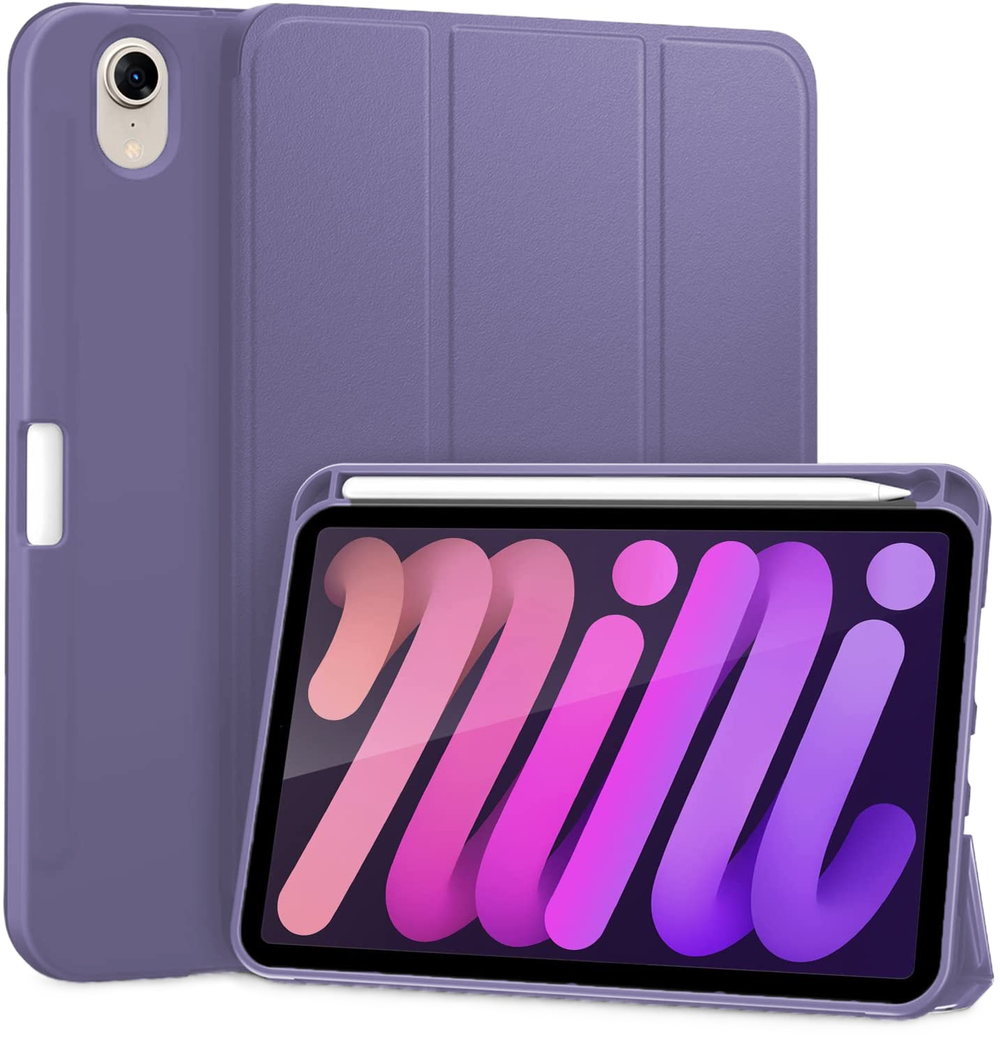 Чехол-книжка BeCover Direct Charge Pen для Apple iPad mini 6 2021 Purple (706790) фото 
