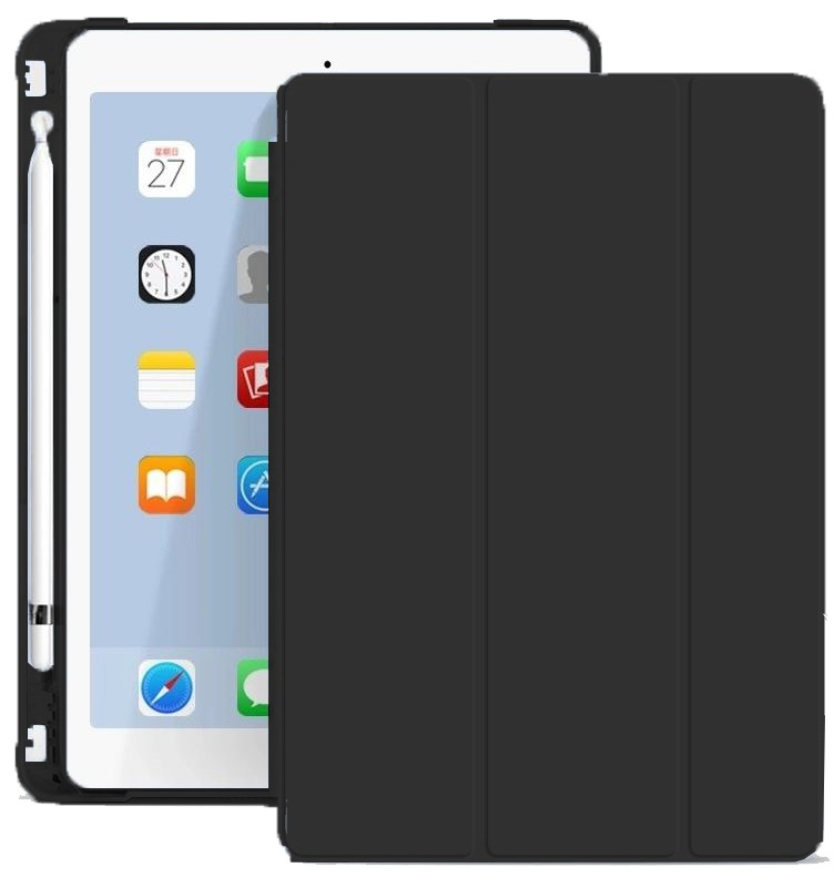Чохол-книжка Soft Edge TPU BeCover Apple iPad 10.9&quot; 2022 Black (708488)фото