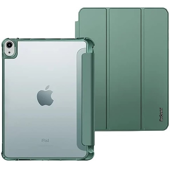 Чехол-книжка BeCover Soft Edge TPU Apple iPad 10.9&quot; 2022 Dark Green (708489) фото 