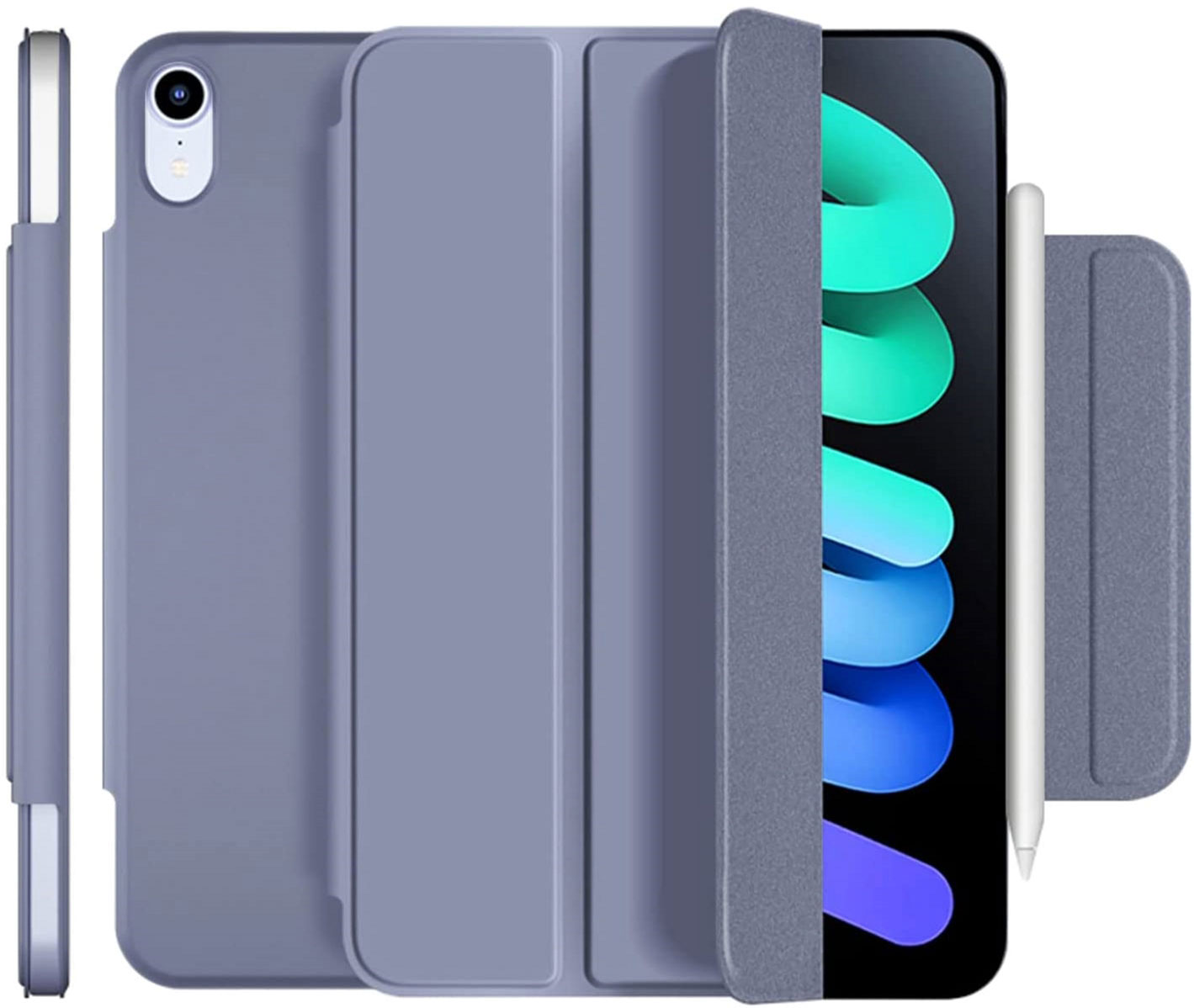 Чохол-книжка BeCover Magnetic Buckle для Apple iPad mini 6 2021 Purple (706830)фото