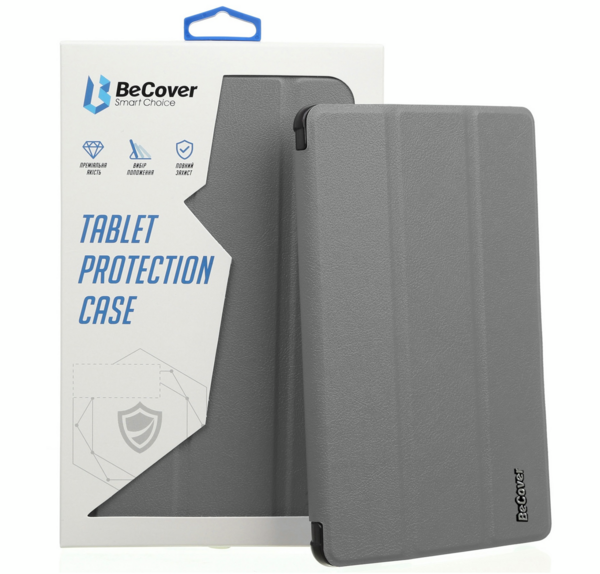 

Чехол-книжка BeCover Magnetic для Apple iPad mini 6 2021 Gray (706838)