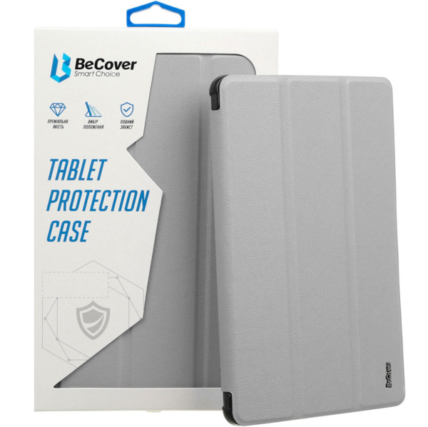 

Чехол-книжка BeCover Magnetic 360 Rotating для Apple iPad 10.9" 2022 Gray (708505)