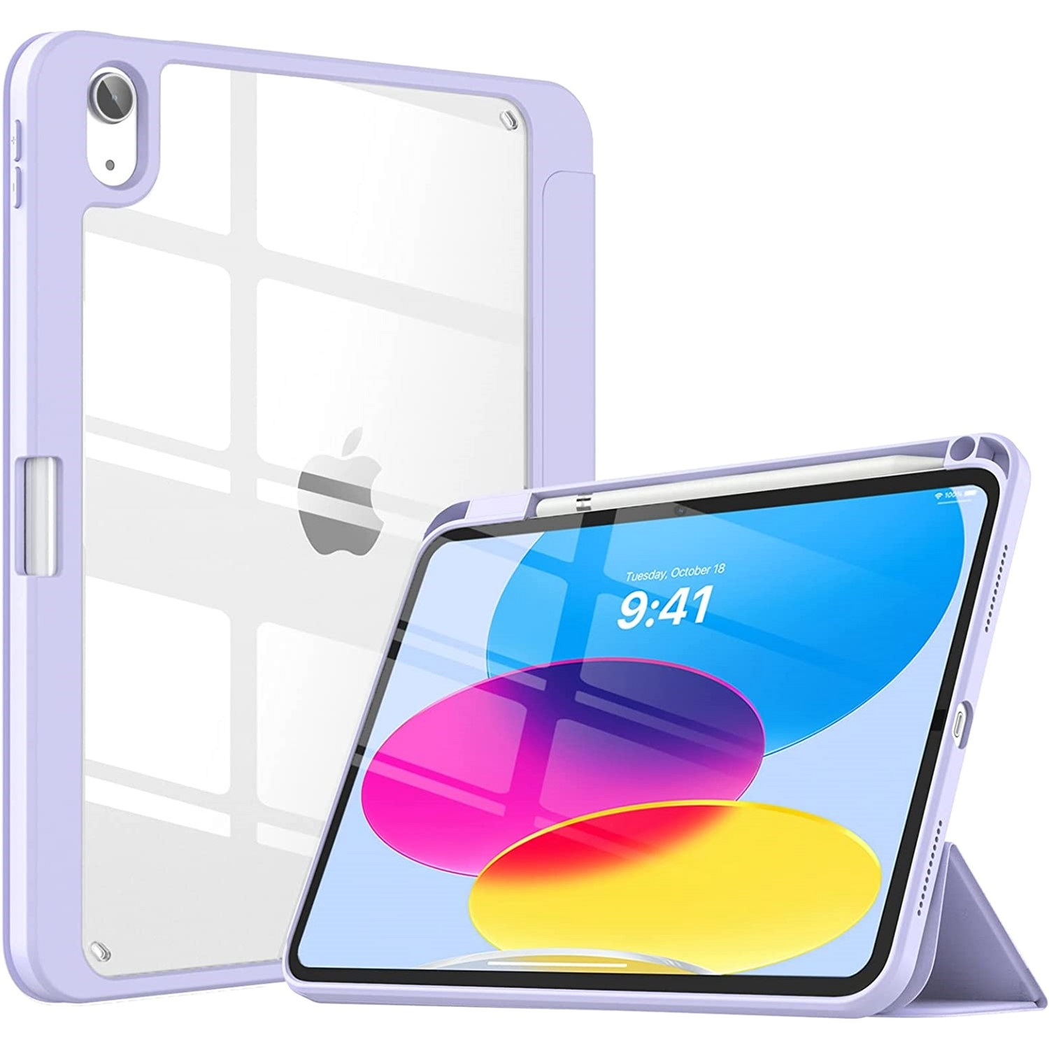 Чохол-книжка BeCover Removable Case для Apple iPad 10.9&quot; 2022 Purple (708767)фото