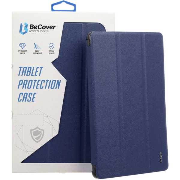 

Чехол-книжка BeCover Smart Case для Samsung Galaxy Tab A9 SM-X115 8.7" Deep Blue (709903)