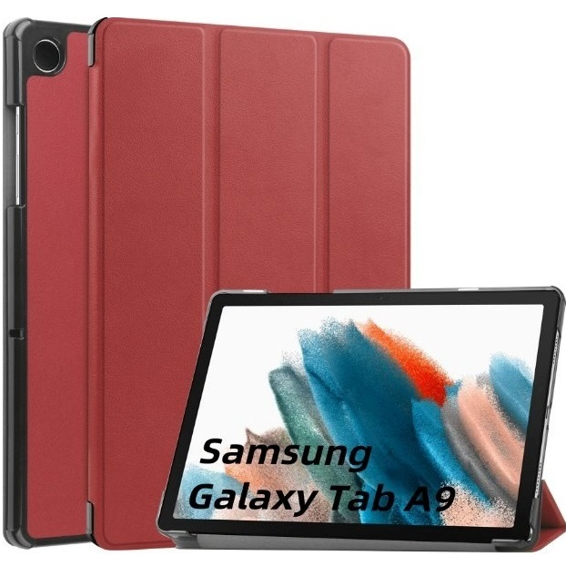 Чохол-книжка BeCover Smart Case Samsung Galaxy Tab A9 SM-X115 8.7&quot; Red Wine (709911)фото
