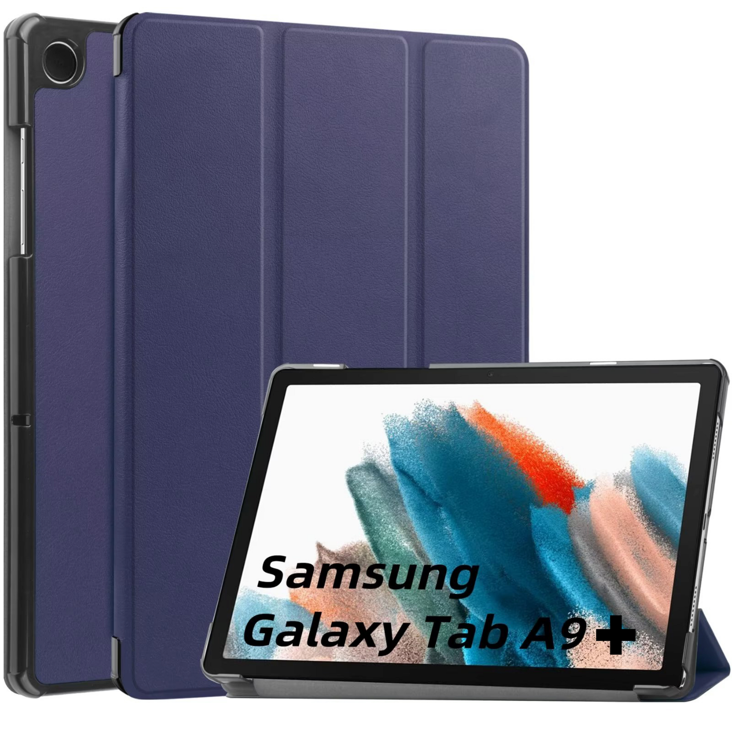 Чехол-книжка BeCover Smart Case для Samsung Galaxy Tab A9 Plus 11.0&quot; Deep Blue (710303) фото 