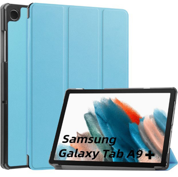 

Чехол-книжка BeCover Smart Case для Samsung Galaxy Tab A9 Plus 11.0" Blue (710306)