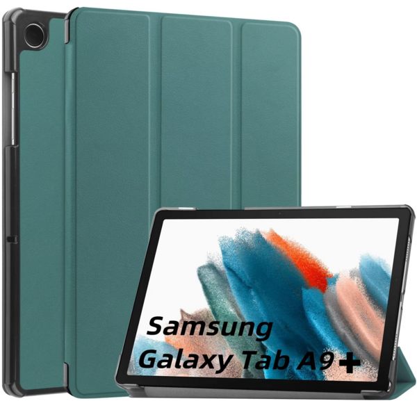 

Чехол-книжка BeCover Smart Case для Samsung Galaxy Tab A9 Plus 11.0" Dark Green (710307)