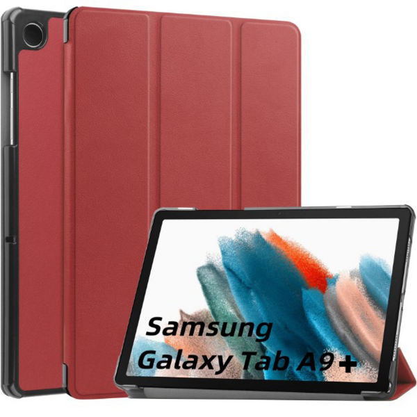 

Чехол-книжка BeCover Smart Case для Samsung Galaxy Tab A9 Plus 11.0" Red Wine (710311)