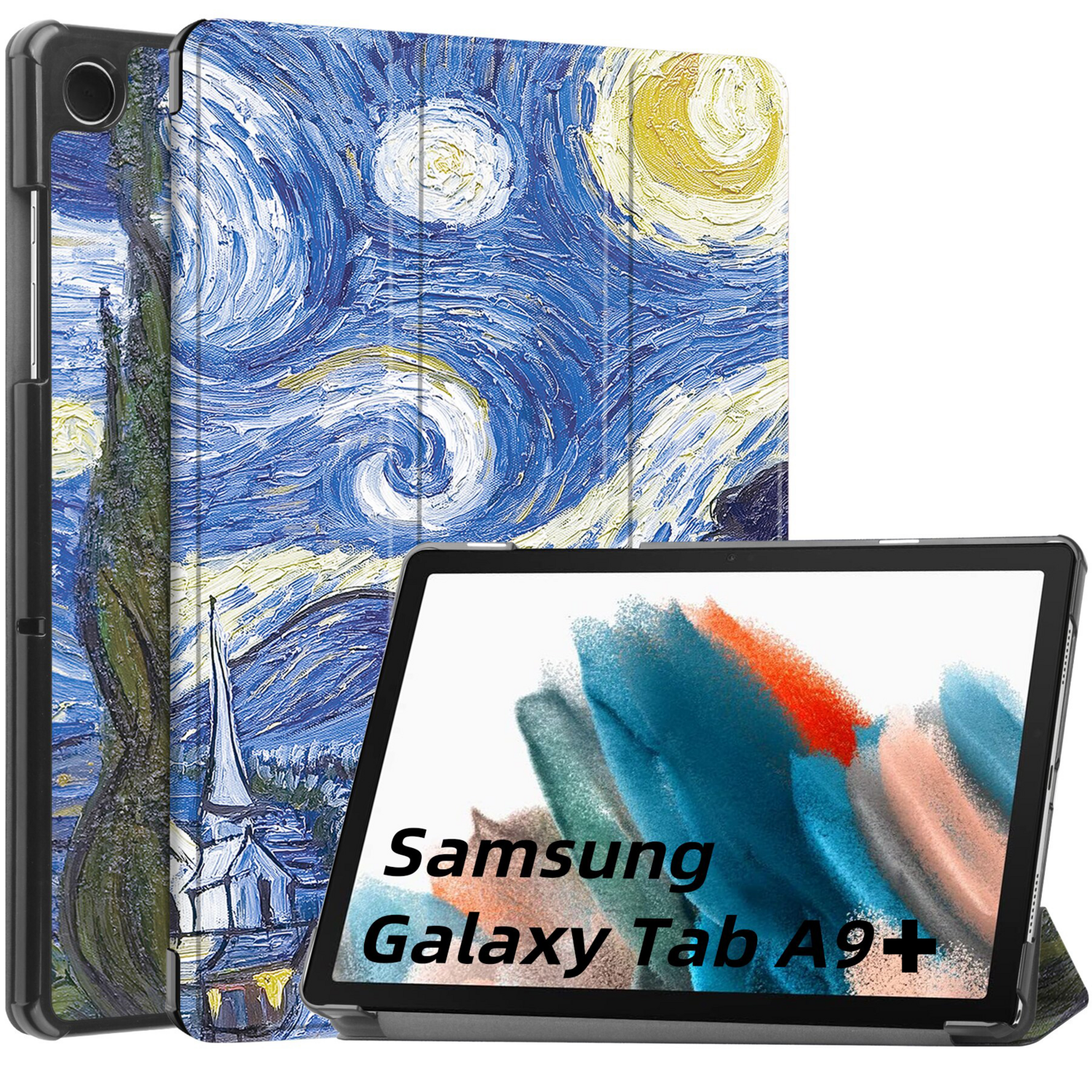 Чехол-книжка BeCover Smart Case для Samsung Galaxy Tab A9 Plus 11.0&quot; Night (710320) фото 