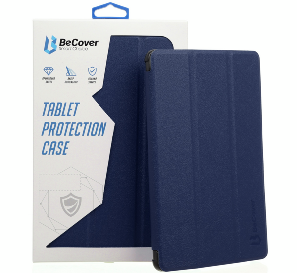 

Чехол-книжка BeCover Smart Case для Samsung Galaxy Tab S6 Lite 10.4 Deep Blue (704851)