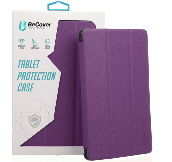 

Чехол-книжка BeCover Smart Case для Samsung Galaxy Tab S6 Lite 10.4 Purple (705178)