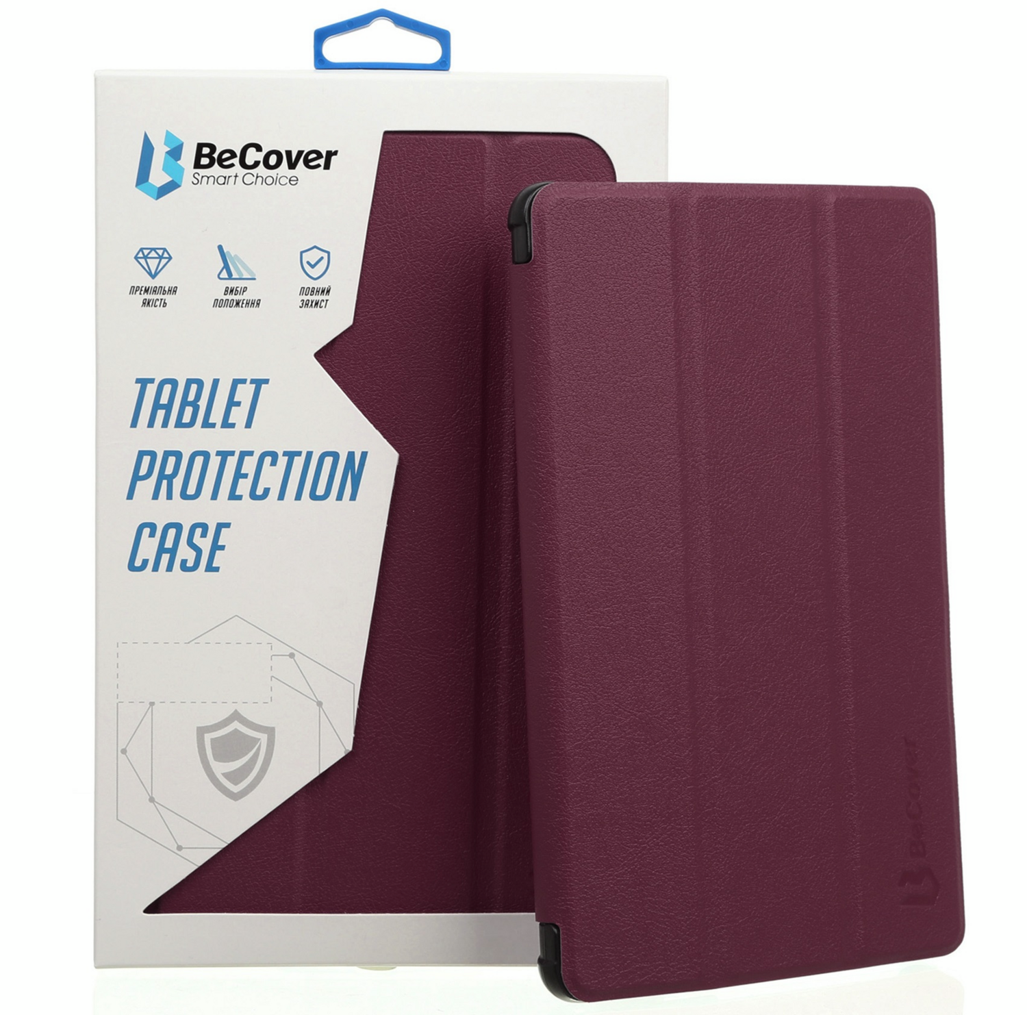 Чохол-книжка BeCover Smart Case Samsung Galaxy Tab S6 Lite 10.4 Red Wine (705216)фото