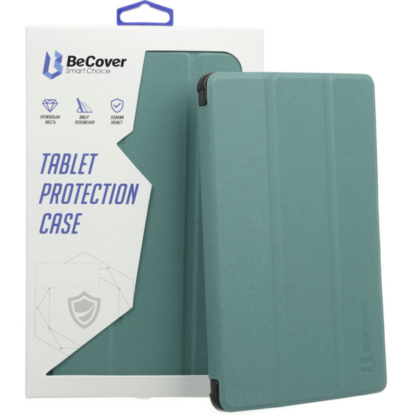 Чехол-книжка BeCover Smart Case для Samsung Galaxy Tab S7 Plus (SM-T975) Dark Green (705227)