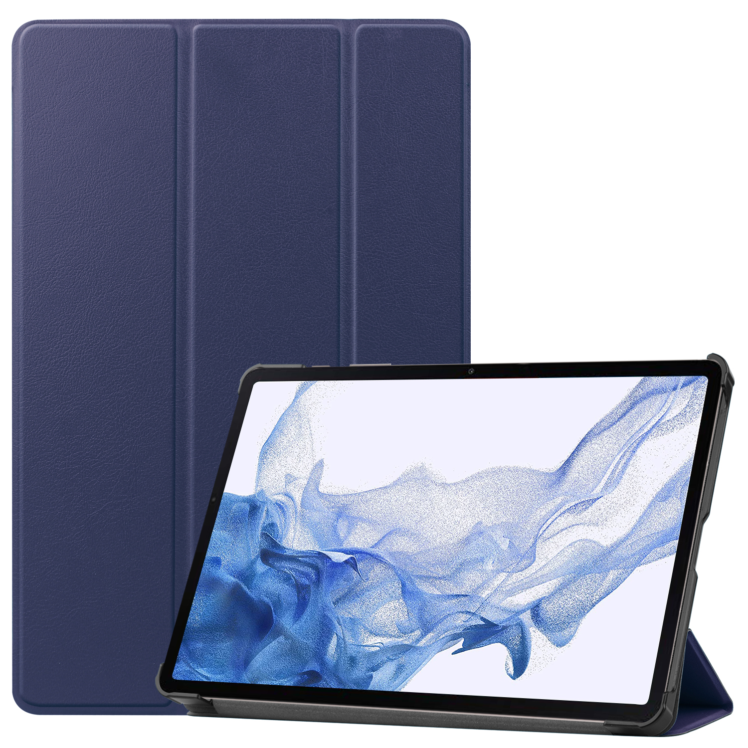Чехол-книжка BeCover Smart Case для Samsung Galaxy Tab S9/S9 FE 11.0&quot; Deep Blue (709891) фото 