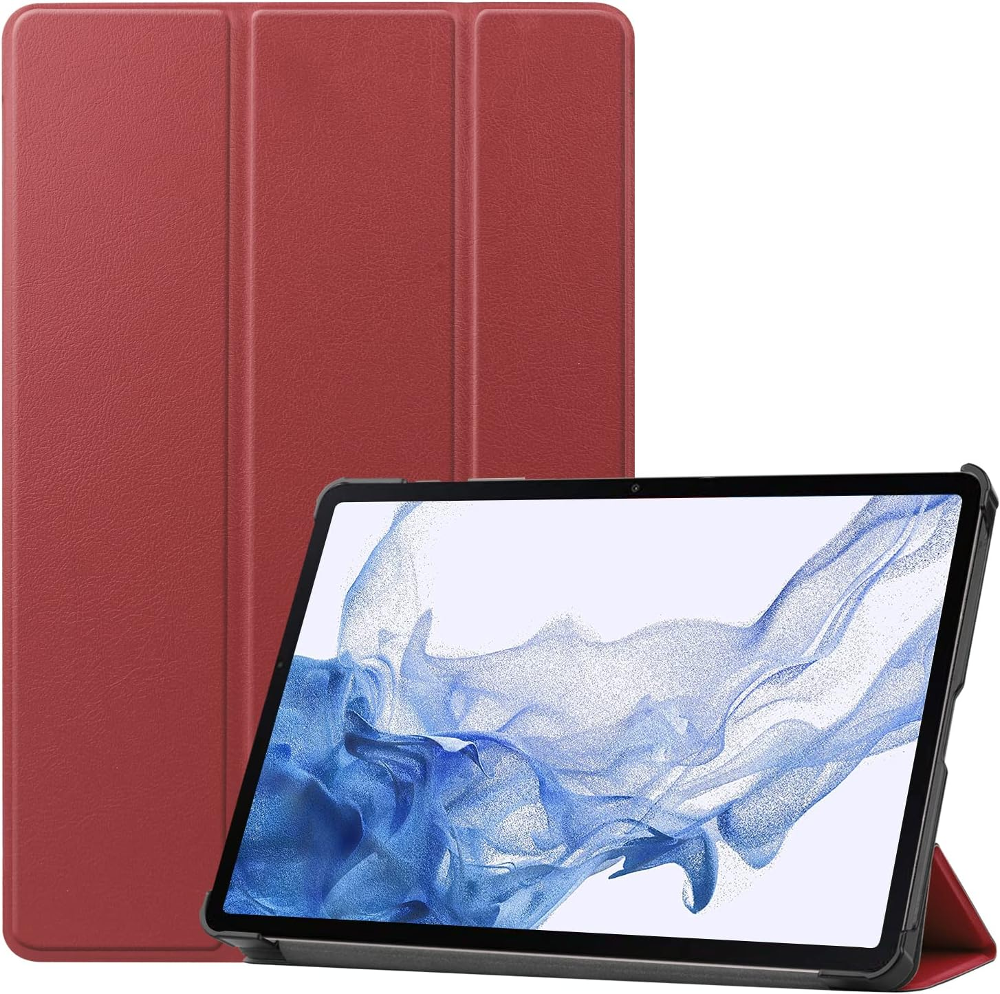 Чохол-книжка BeCover Smart Case Samsung Galaxy Tab S9/S9 FE 11.0&quot; Red Wine (709893)фото