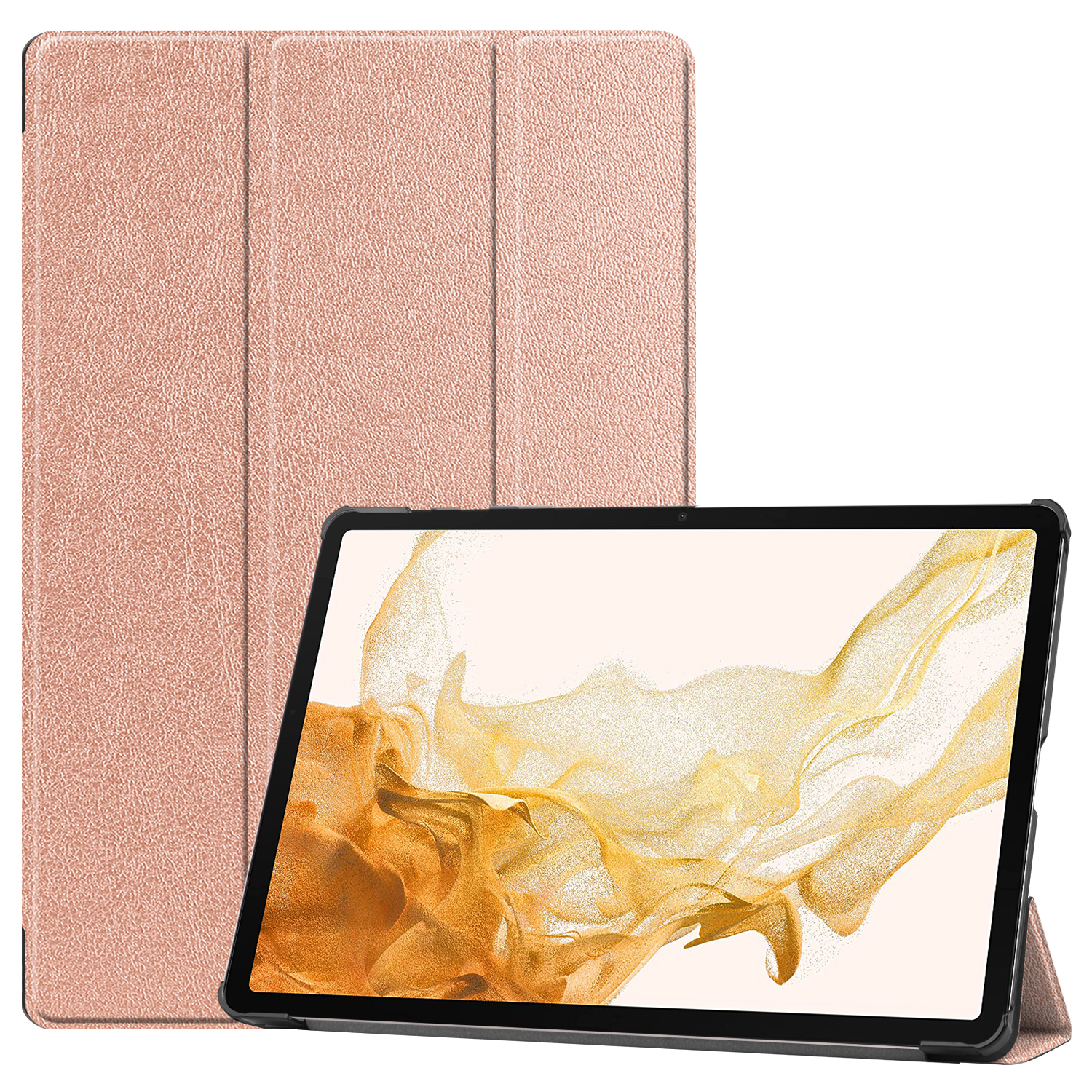 Чехол-книжка BeCover Smart Case для Samsung Galaxy Tab S9 Plus/S9 FE Plus 12.4&quot; Rose Gold (710326) фото 