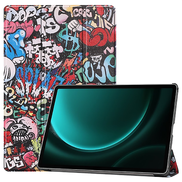 Чохол-книжка BeCover Smart Case Samsung Galaxy Tab S9 Plus/S9 FE Plus 12.4&quot; Graffiti (710377)фото