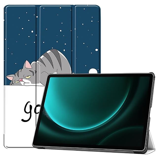 Чехол-книжка BeCover Smart Case для Samsung Galaxy Tab S9 Plus/S9 FE Plus 12.4" Good Night (710378) фото 1