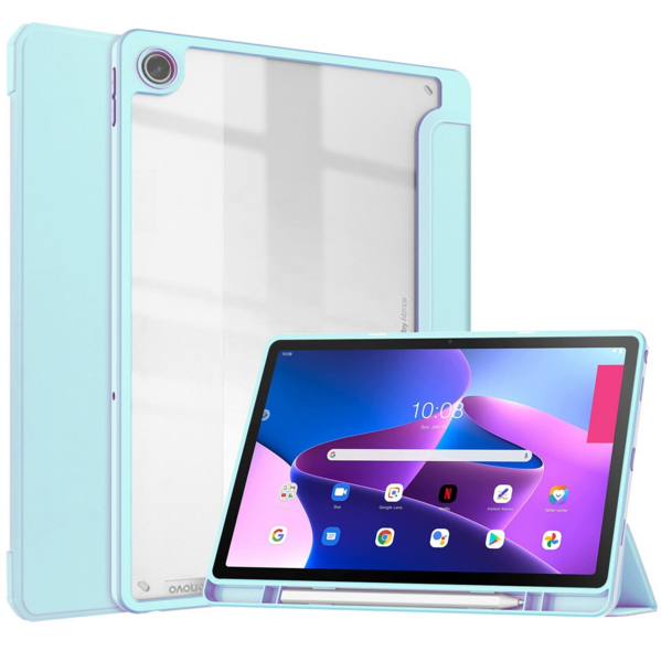 

Чехол-книжка BeCover Soft Edge для Lenovo Tab M10 Plus 3rd Gen/K10 Pro 10.61" Light Blue (708370)