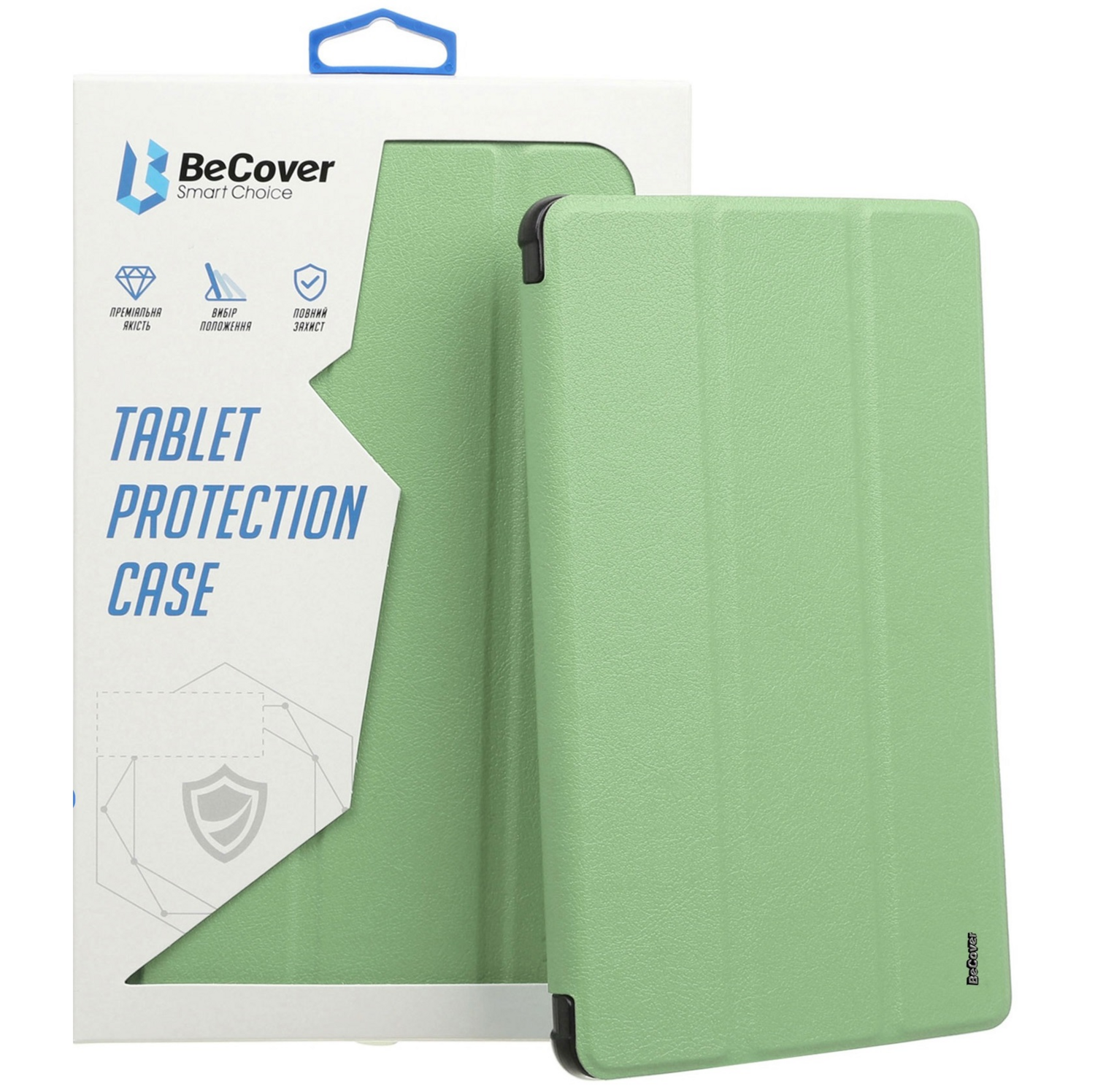 Чехол-книжка BeCover Soft Edge для Lenovo Tab M10 Plus 3rd Gen/K10 Pro 10.61&quot; Green (708333) фото 