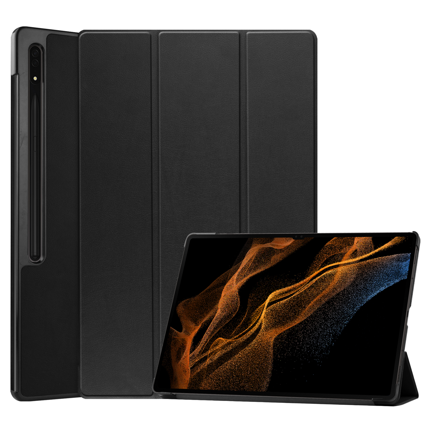Чехол-книжка BeCover Smart Case для Samsung Galaxy Tab S9 Ultra 5G 14.6&quot; Black (709894) фото 