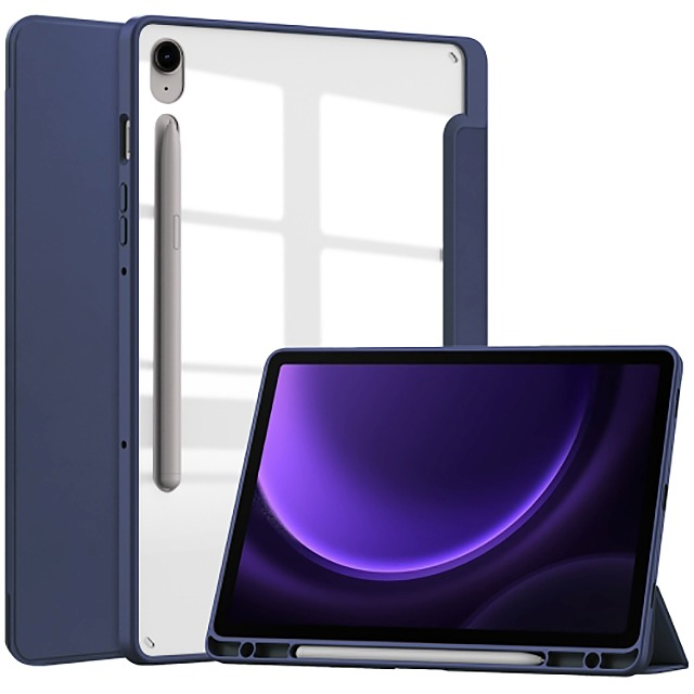 Чохол-книжка BeCover Soft Edge Samsung Galaxy Tab S9/S9 FE 11.0&quot; Deep Blue (710439)фото