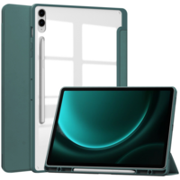 Чохол-книжка BeCover Soft Edge Samsung Galaxy Tab S9 Plus/S9 FE Plus 12.4" Dark Green (710406)