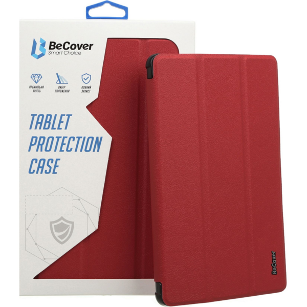 

Чехол-книжка BeCover Smart Case для Lenovo Tab M11 (2024)/Xiaoxin Pad 11 (2024) 11" Red Wine (710458)