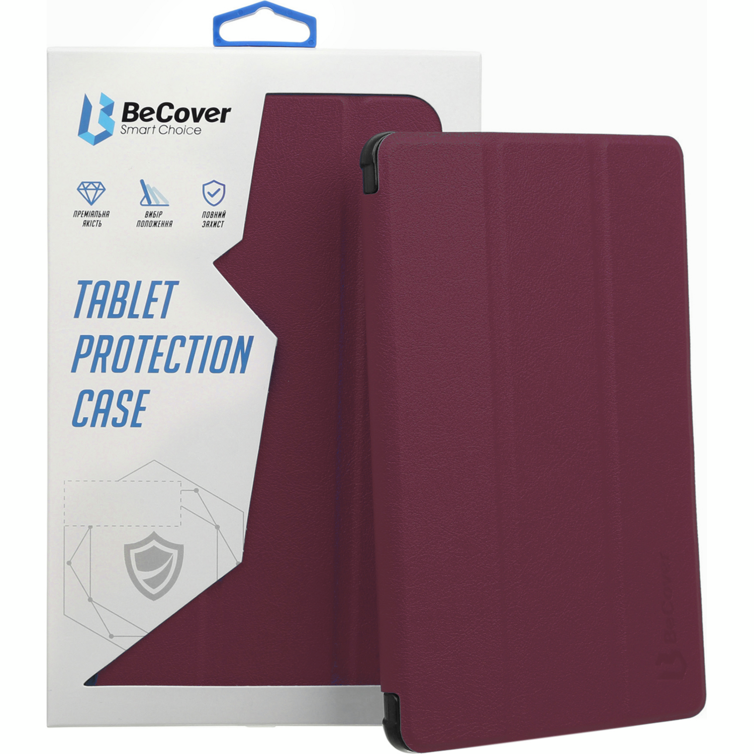 Чохол-книжка BeCover Smart Case для Lenovo Tab P11/P11 Plus Red wine (706095)фото