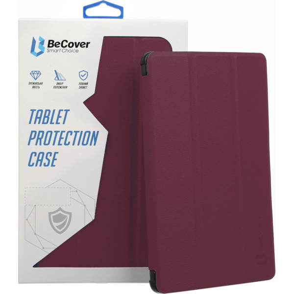 

Чехол-книжка BeCover Smart Case для Lenovo Tab P11 / P11 Plus Red wine (706095)