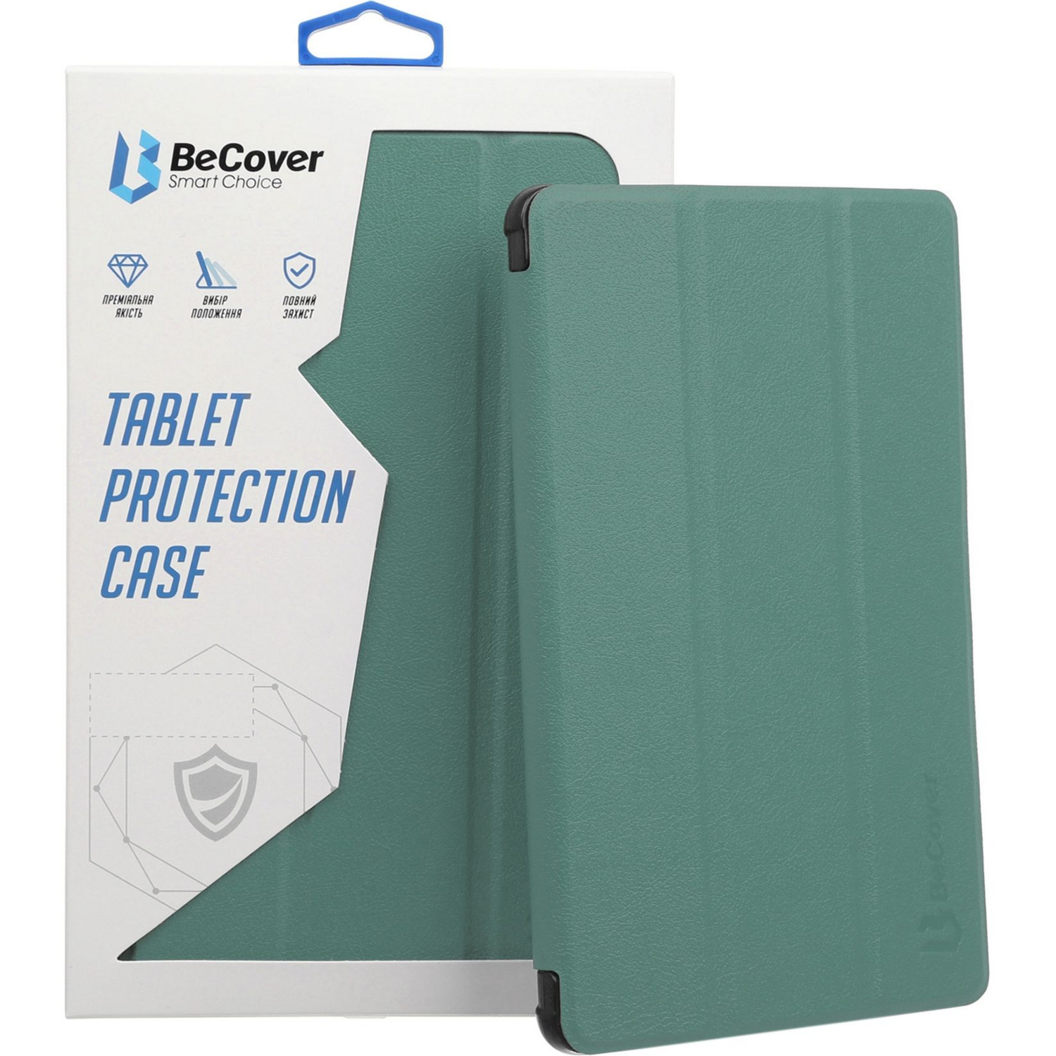 Чохол-книжка BeCover Smart Case для Lenovo Tab P11/P11 Plus Dark Green (706098)фото