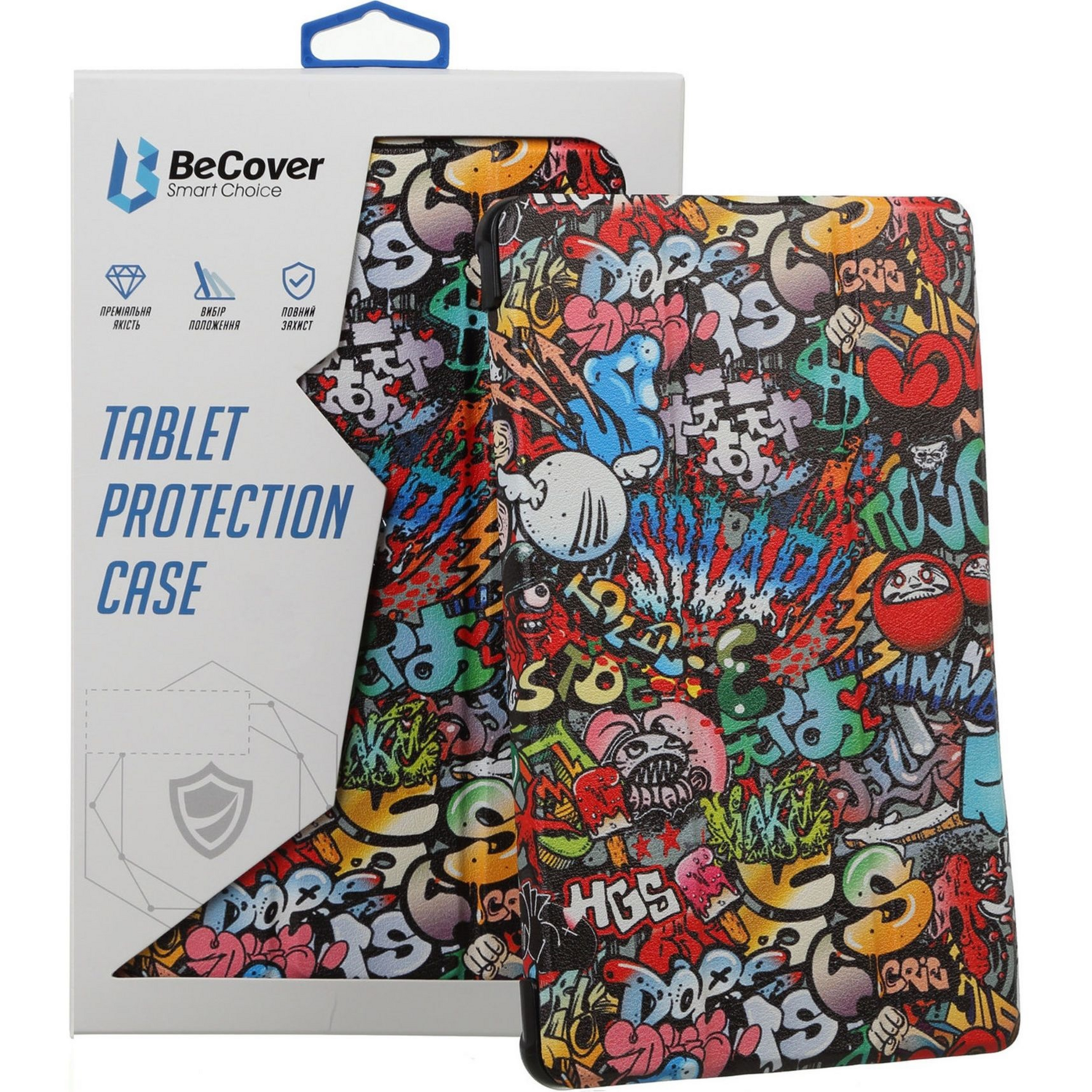 Чехол-книжка BeCover Smart Case для Lenovo Tab P11 / P11 Plus Graffiti (706102) фото 