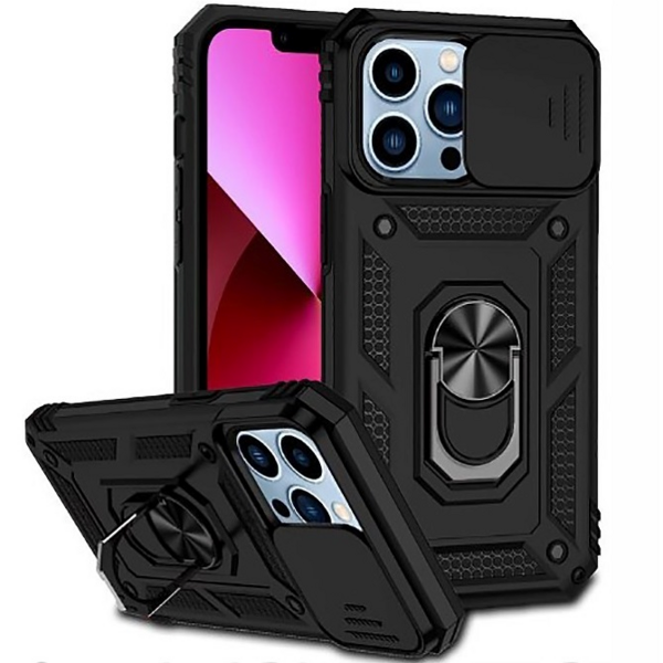 

Чехол BeCover Military для Apple iPhone 14 Pro Black (708175)