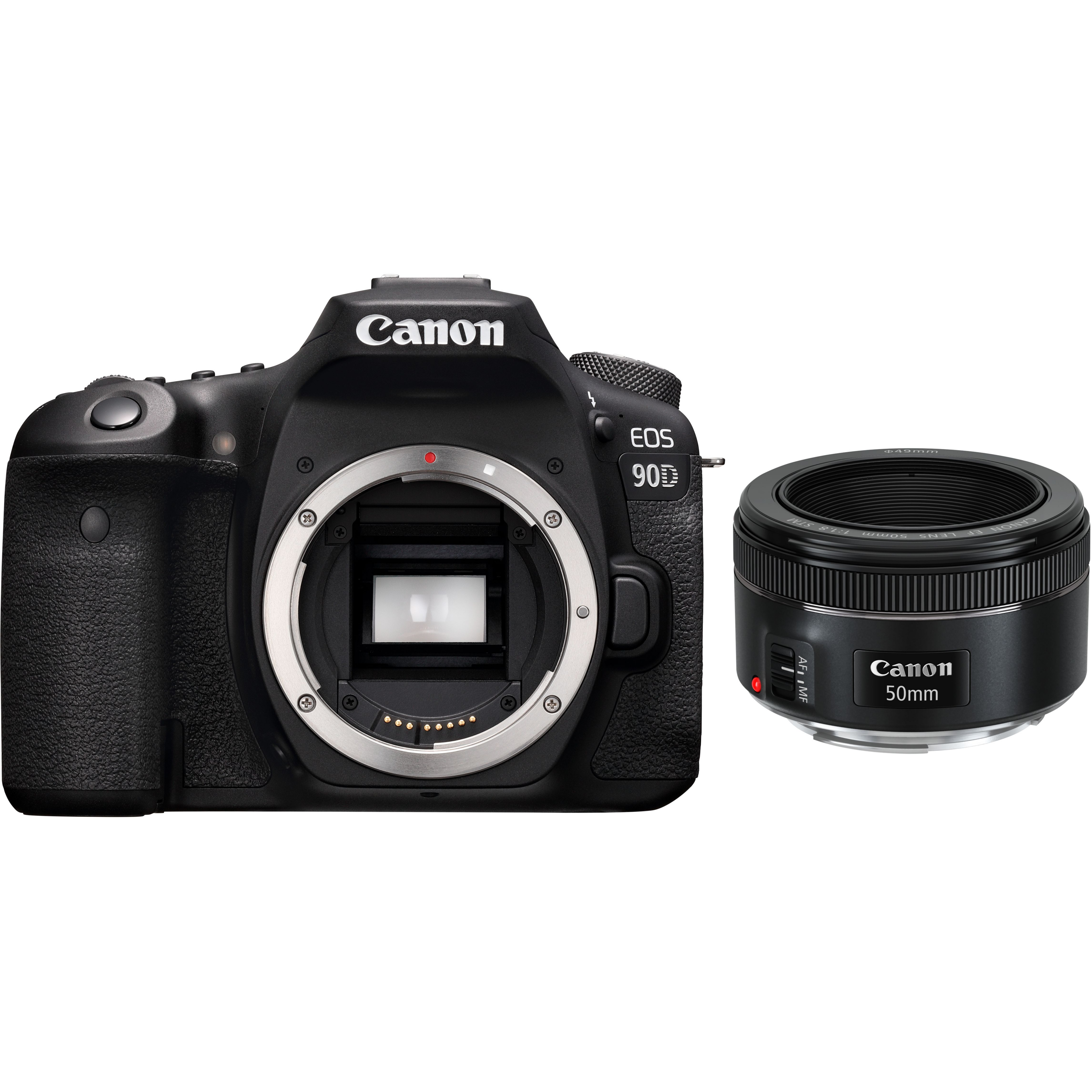 Фотоапарат CANON EOS 90D + EF 50 мм f/1.8 STM (3616C026EF50)фото1
