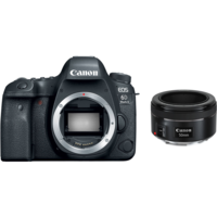 Фотоапарат CANON EOS 6D Mark II + EF 50 мм f/1.8 STM (1897C031EF50)